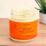 Lumânare parfumată SOLE - Mandarine, Portocale, Neroli, 90g